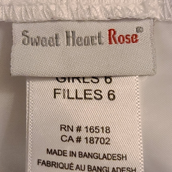 🪗2/$25 Sz6 Sweet Heart Rose dress - Picture 6 of 9